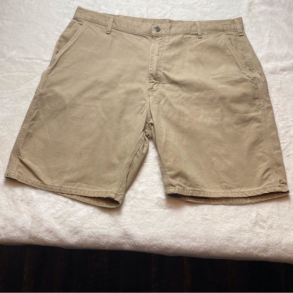 Carhartt Tan Work Shorts Size 40